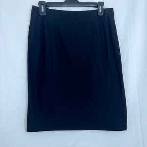 Women's Eileen Fisher System‎ Stretch Crepe Pencil Skirt, S, Black Slim Fit